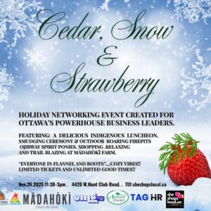 CEDAR, SNOW & STRAWBERRY